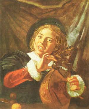 Frans Hals Boy with a Lute oil painting picture